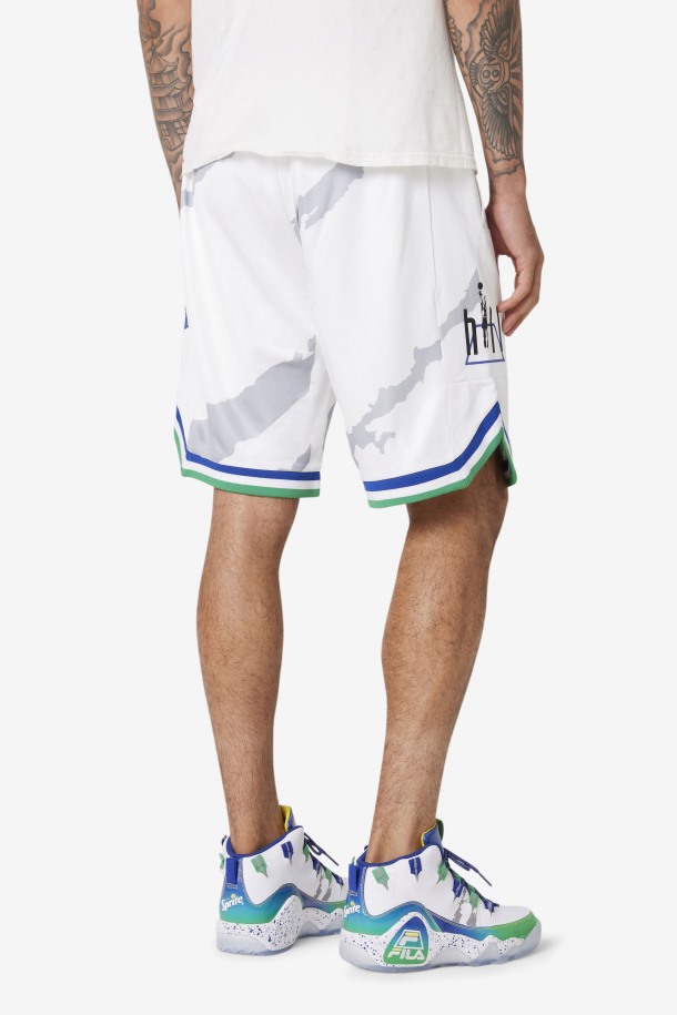 Blanco/azul/jelly Bean/golden Grant Hill X Sprite Short Fila Outlet