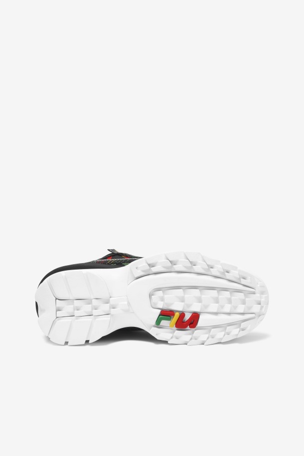 Fila Outlets Negro/jelly Bean/limón Mujer Disruptor 2 Exp