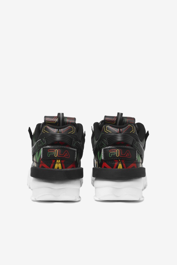 Fila Outlets Negro/jelly Bean/limón Mujer Disruptor 2 Exp