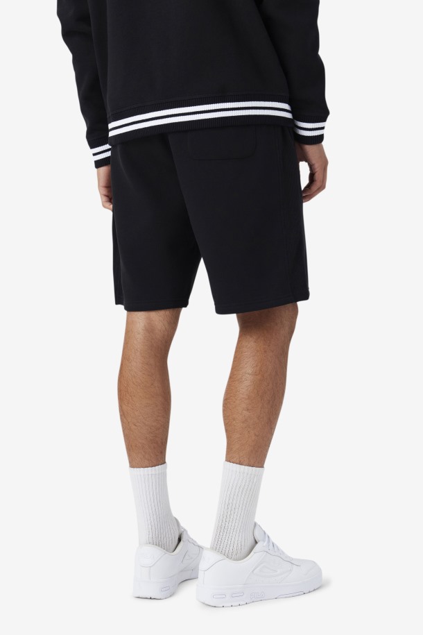 Logan Short Fila Outlet Negro/azul Abeto