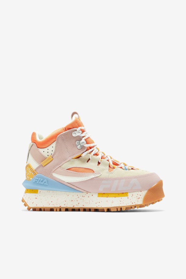 Renno Multi Trekking Mujer Naranja/gris/blanco Fila Outlet