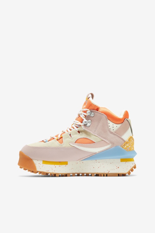 Renno Multi Trekking Mujer Naranja/gris/blanco Fila Outlet