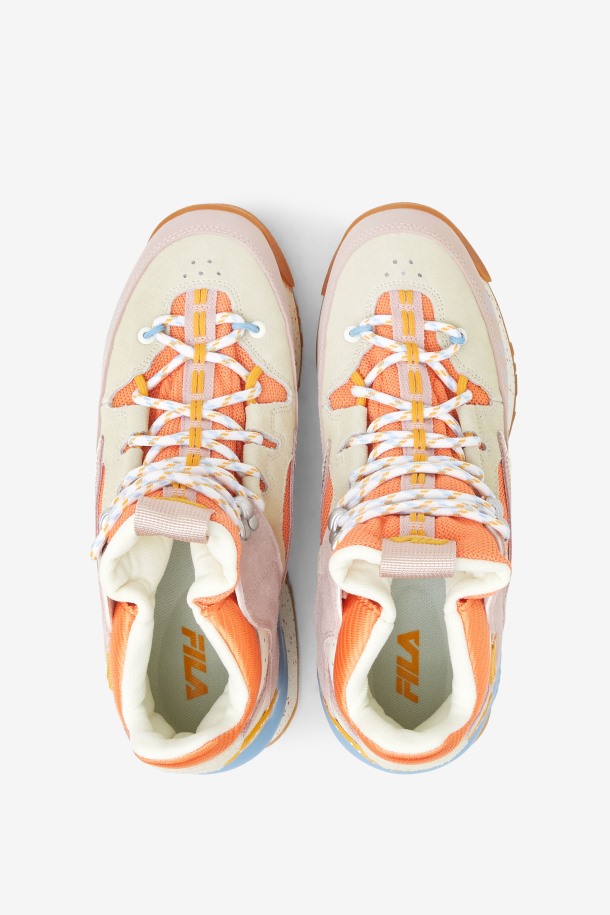 Renno Multi Trekking Mujer Naranja/gris/blanco Fila Outlet