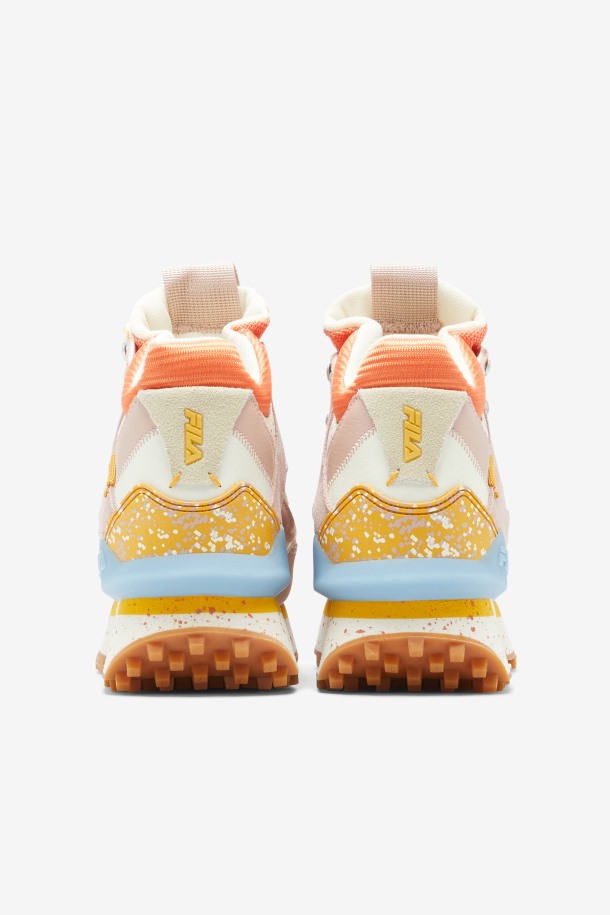 Renno Multi Trekking Mujer Naranja/gris/blanco Fila Outlet