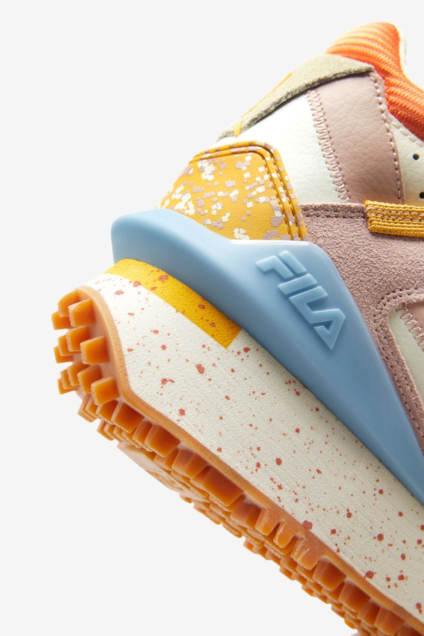 Renno Multi Trekking Mujer Naranja/gris/blanco Fila Outlet