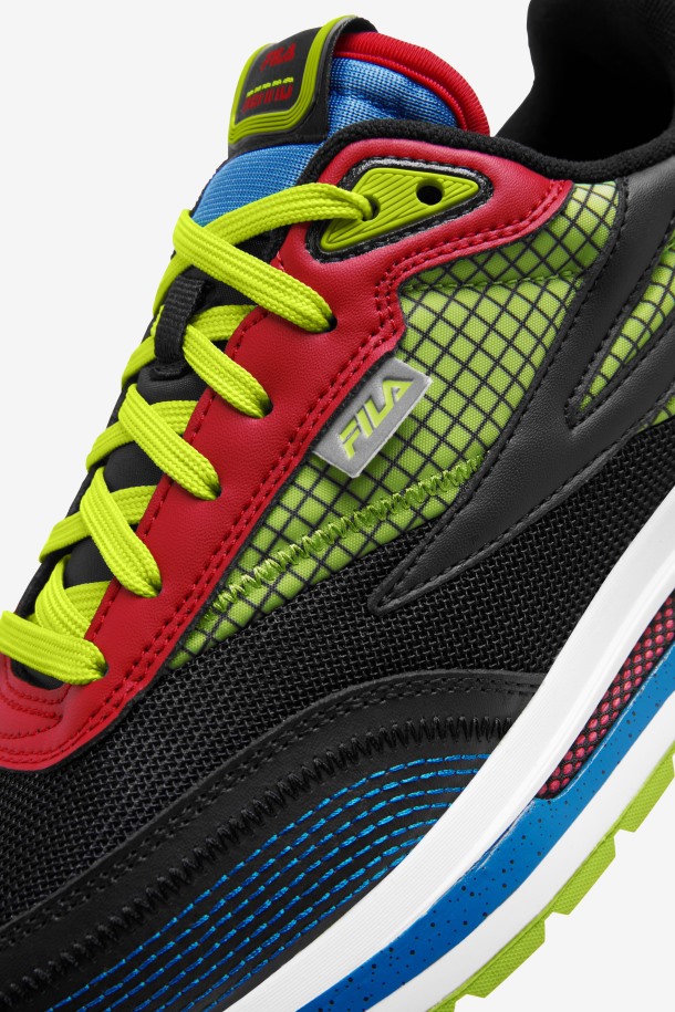 Renno Fila Hombre Outlets Negro/azul/rojo