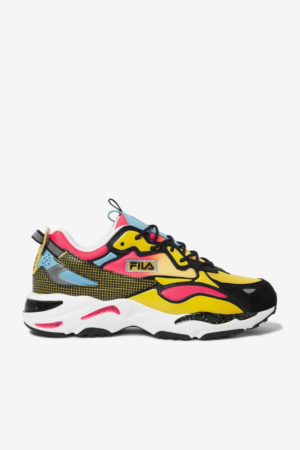 Fila Hombre Ray Tracer Apex Negro/rosa Oscuro/blanco