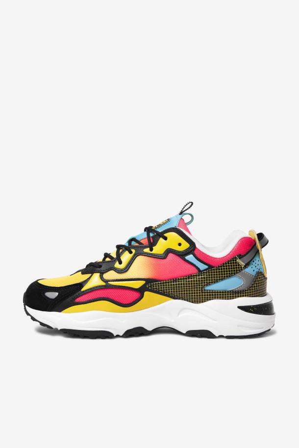 Fila Hombre Ray Tracer Apex Negro/rosa Oscuro/blanco