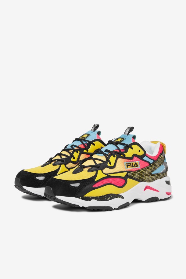 Fila Hombre Ray Tracer Apex Negro/rosa Oscuro/blanco