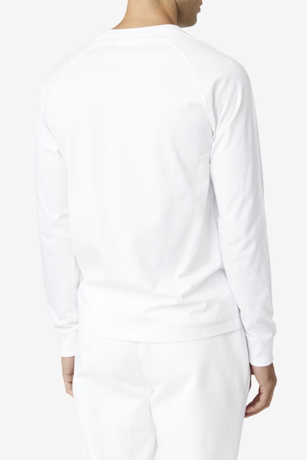 Camiseta Flynn Blanca Manga Larga Fila Outlet