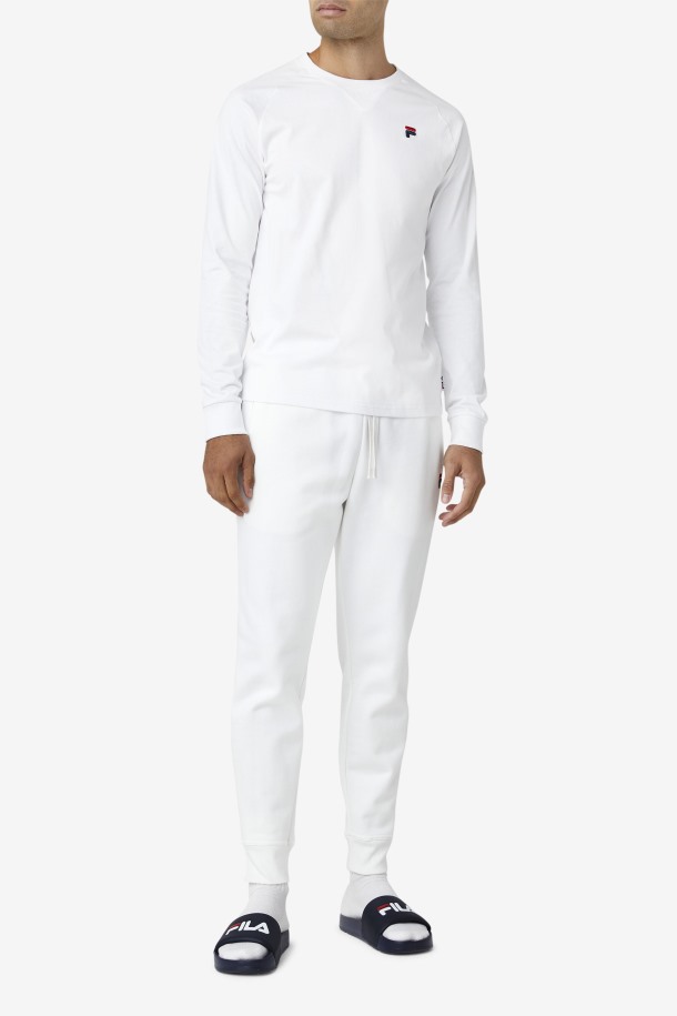 Camiseta Flynn Blanca Manga Larga Fila Outlet