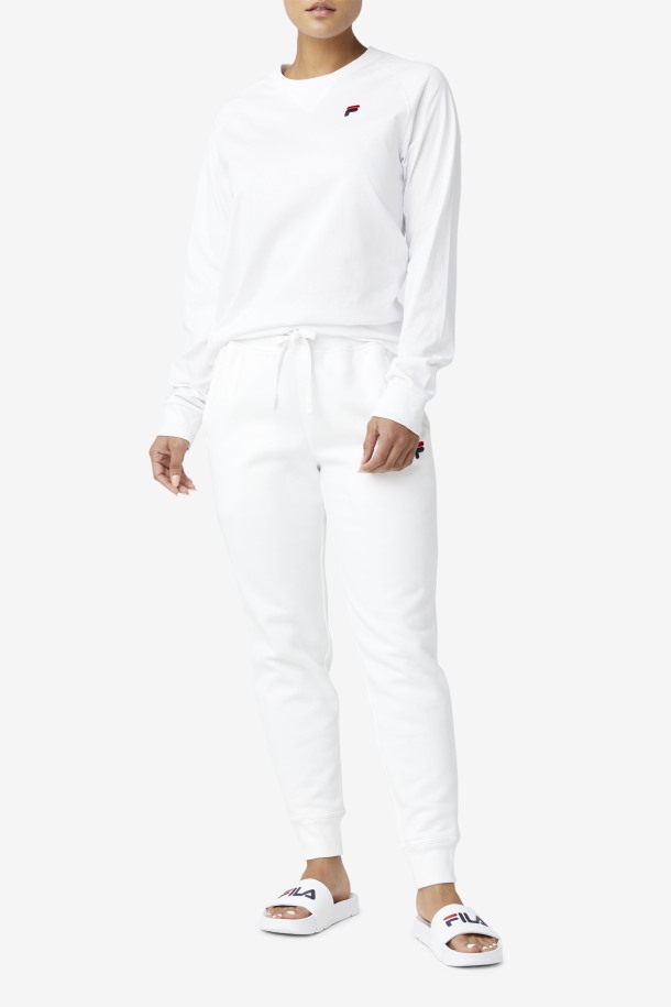 Camiseta Flynn Blanca Manga Larga Fila Outlet