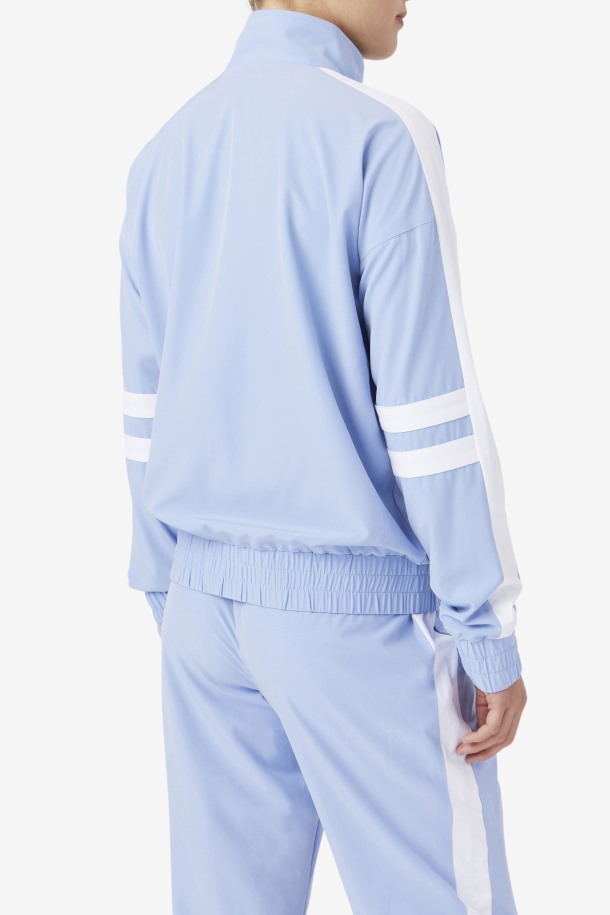 Fila Outlets Jovia Chaqueta De Chándal Azul/blanco