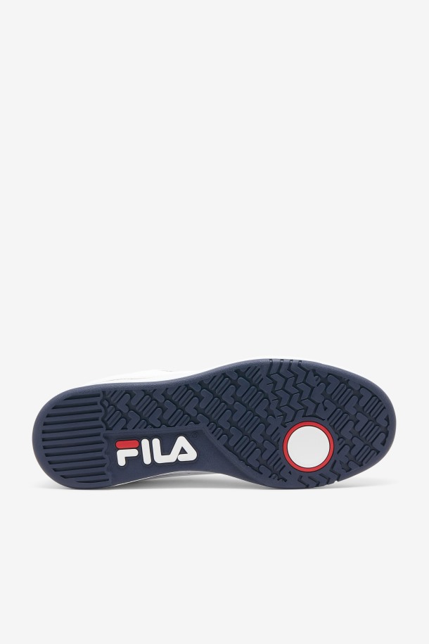 Tenis Fila Hombre Blanco/azul Marino/rojo 88