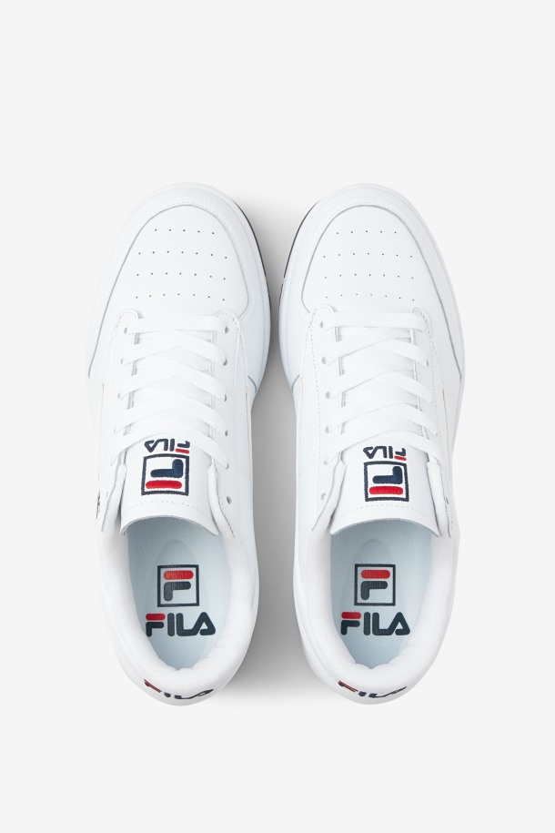 Tenis Fila Hombre Blanco/azul Marino/rojo 88