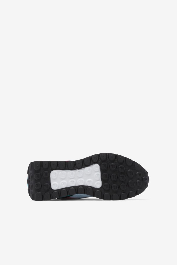 Fila Renno Para Niños Pequeños Negro/rosa Brillante/blanco