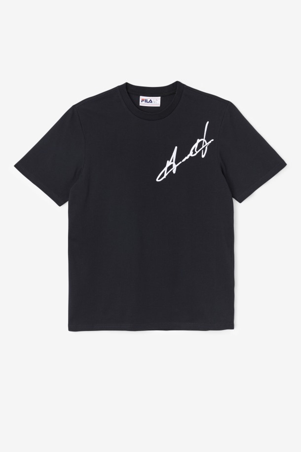 Camiseta Grant Hill Cormac Negro Fila Outlet