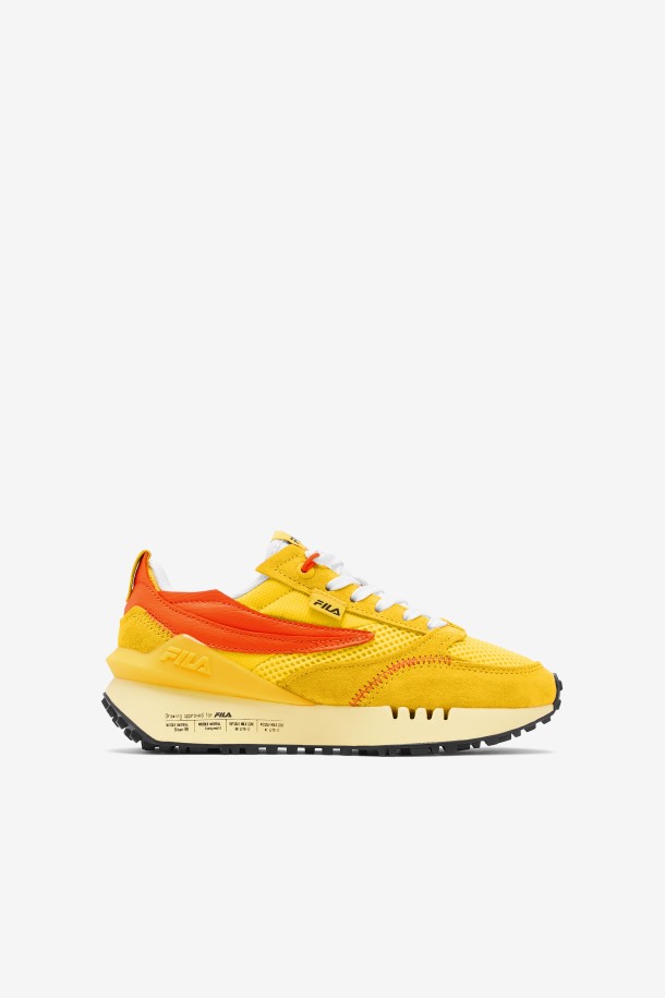 Fila Outlets Niños Pequeños Renno N-generation Limón/rojo Naranja/amarillo