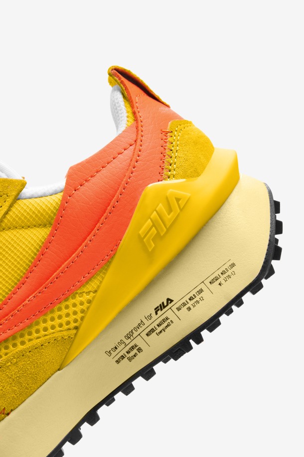 Fila Outlets Niños Pequeños Renno N-generation Limón/rojo Naranja/amarillo