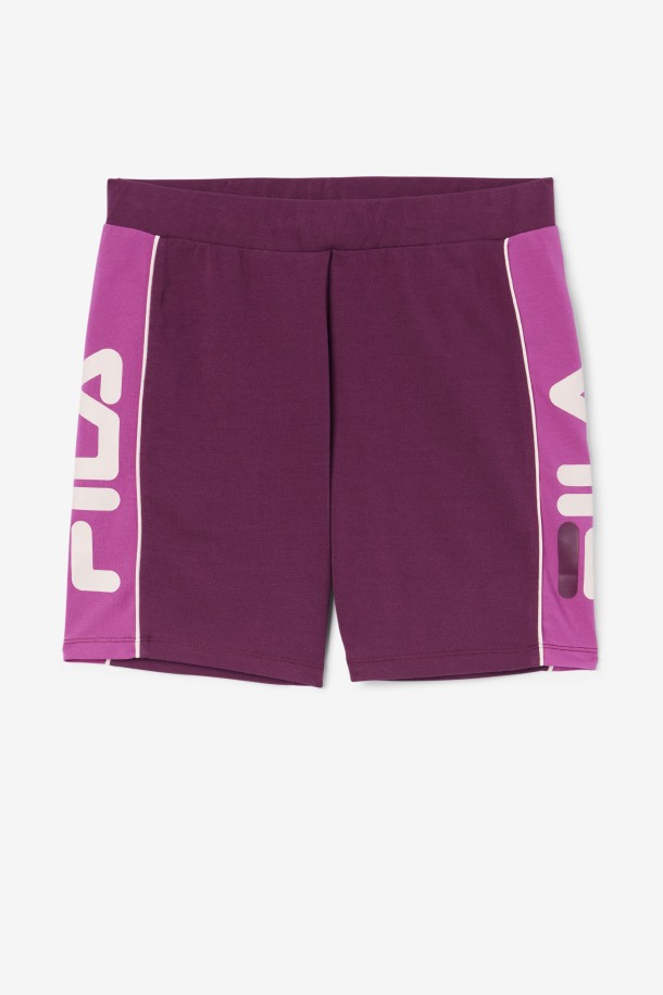 Fila Outlets Davina Bicicleta Corta Uva Vino/rouge/potpourri