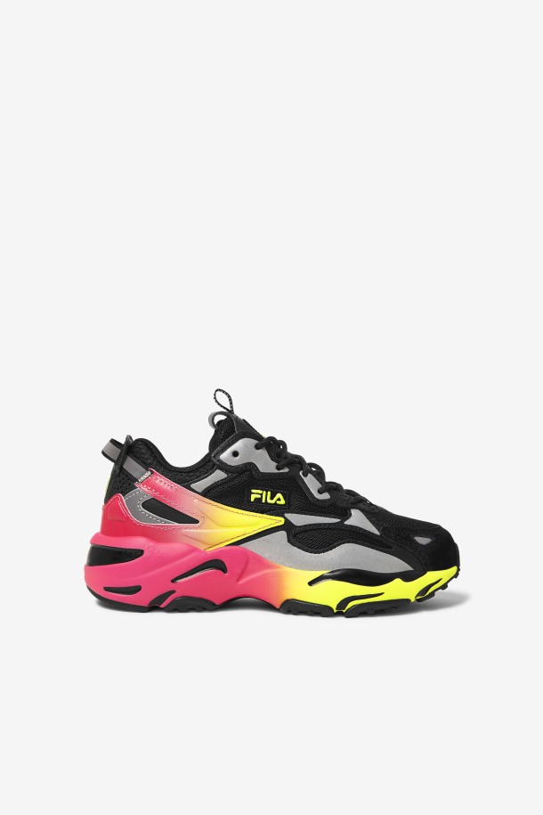 Niños Pequeños Ray Tracer Apex Negro/amarillo/rosa Oscuro Fila Ofertas