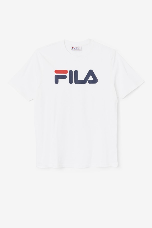 Fila Outlets Camiseta Blanca Con águila Para Hombre