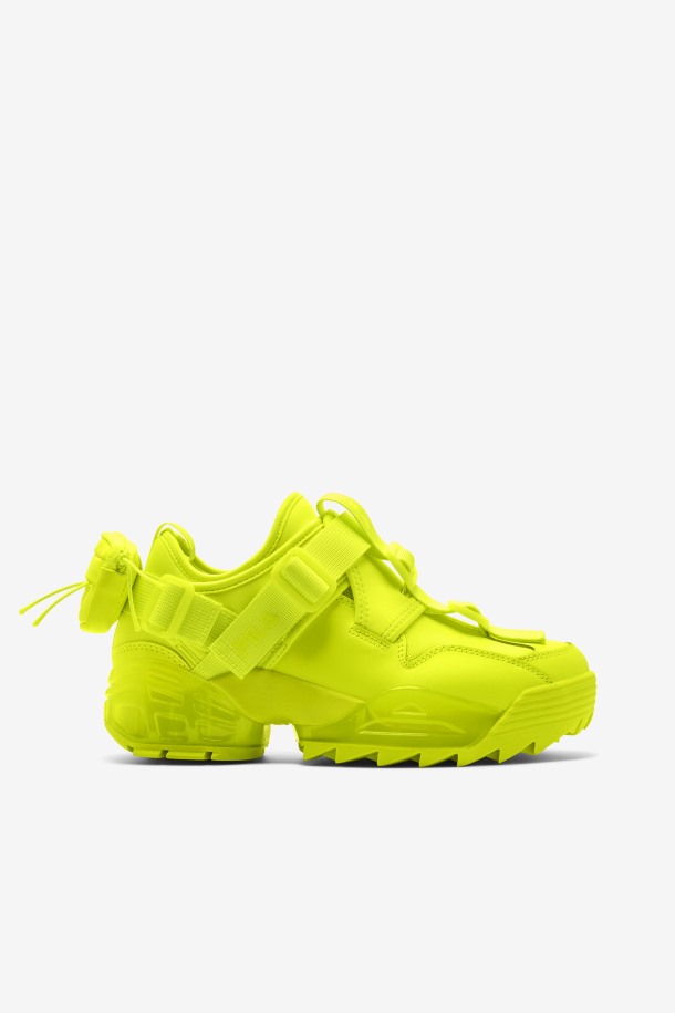 Fila Outlets Unit V2 Mujer Amarillo