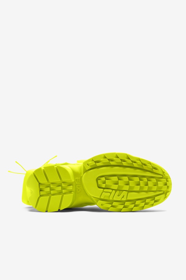 Fila Outlets Unit V2 Mujer Amarillo