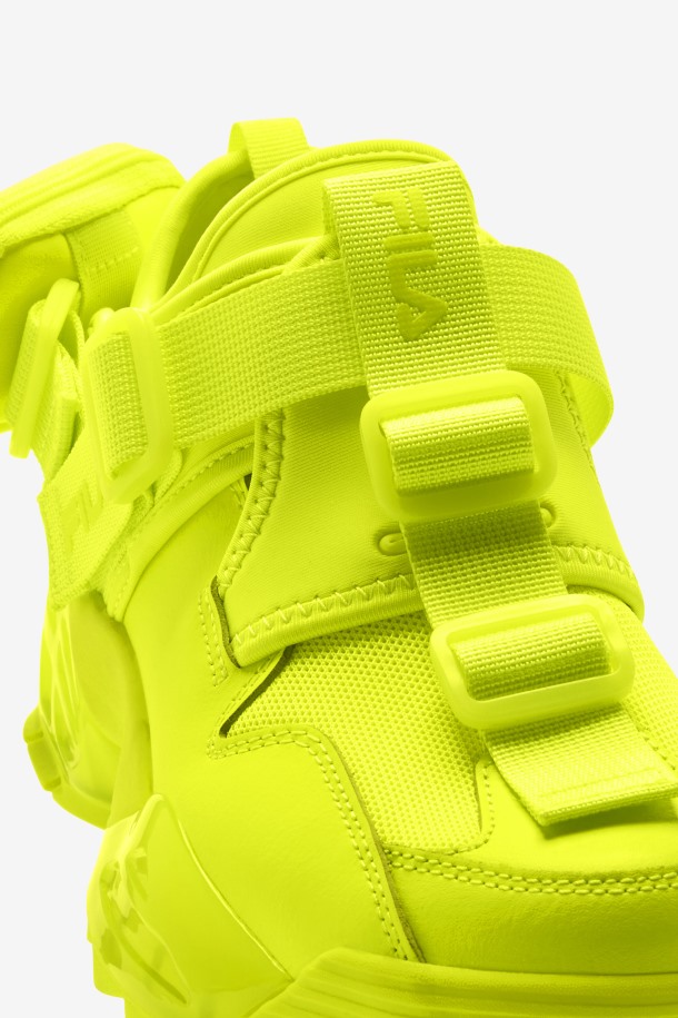 Fila Outlets Unit V2 Mujer Amarillo
