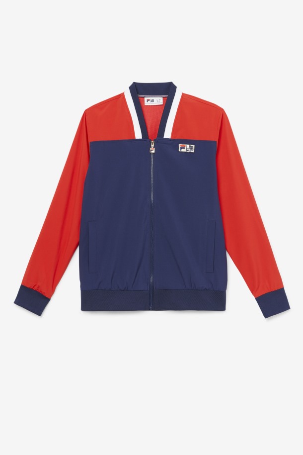 Chamarra De Chándal Fila X The Museum Azul Marino/rojo/blanco Fila Outlet