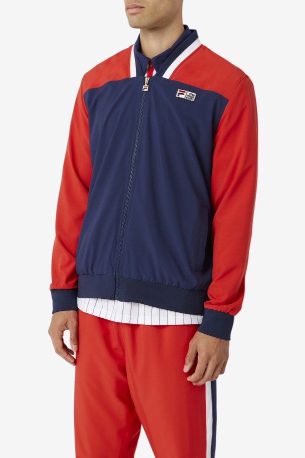 Chamarra De Chándal Fila X The Museum Azul Marino/rojo/blanco Fila Outlet