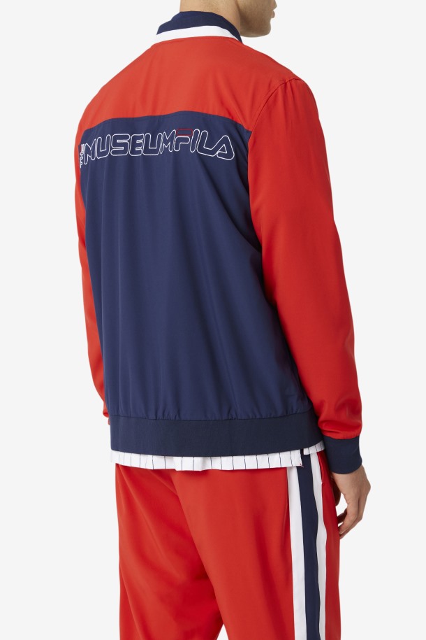 Chamarra De Chándal Fila X The Museum Azul Marino/rojo/blanco Fila Outlet