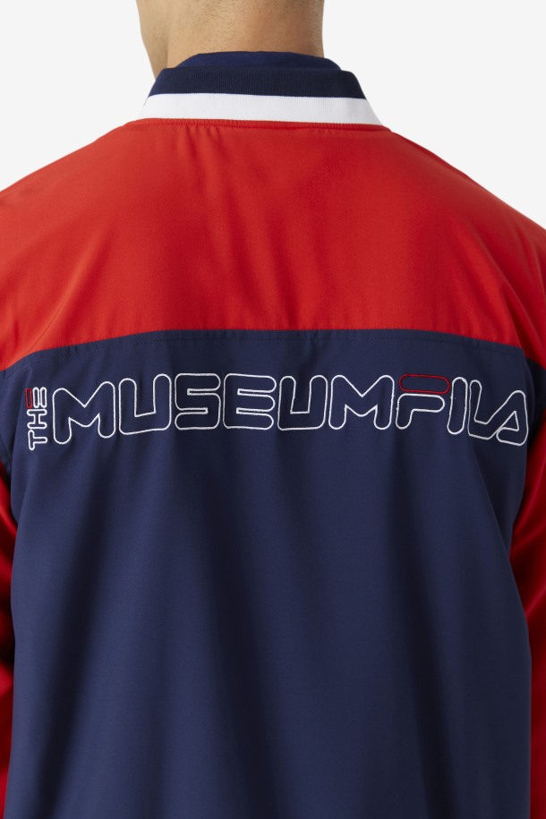 Chamarra De Chándal Fila X The Museum Azul Marino/rojo/blanco Fila Outlet