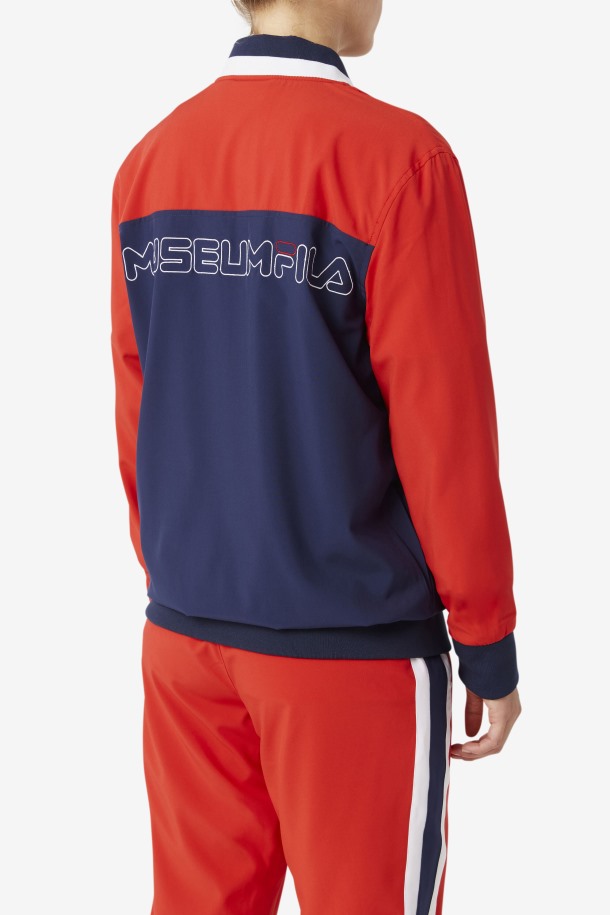 Chamarra De Chándal Fila X The Museum Azul Marino/rojo/blanco Fila Outlet