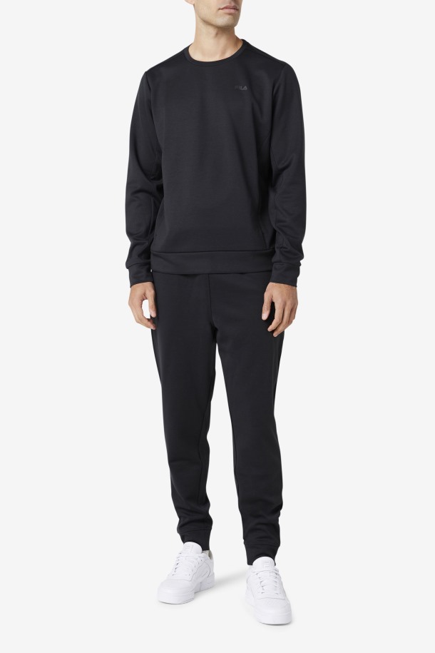 Negro/nueve Puntos De Venta Fila Iron Emry Crew