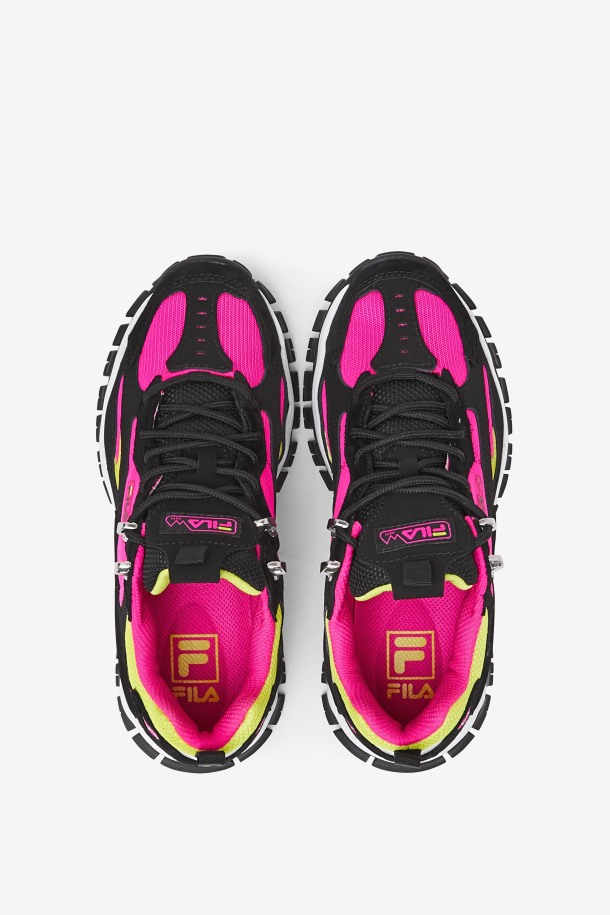 Fila Mujer Ray Tracer Tr 2 Negro/blanco/rosa Resplandor