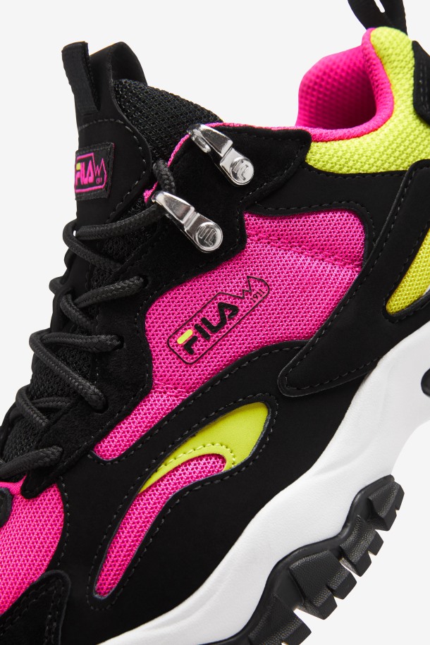 Fila Mujer Ray Tracer Tr 2 Negro/blanco/rosa Resplandor