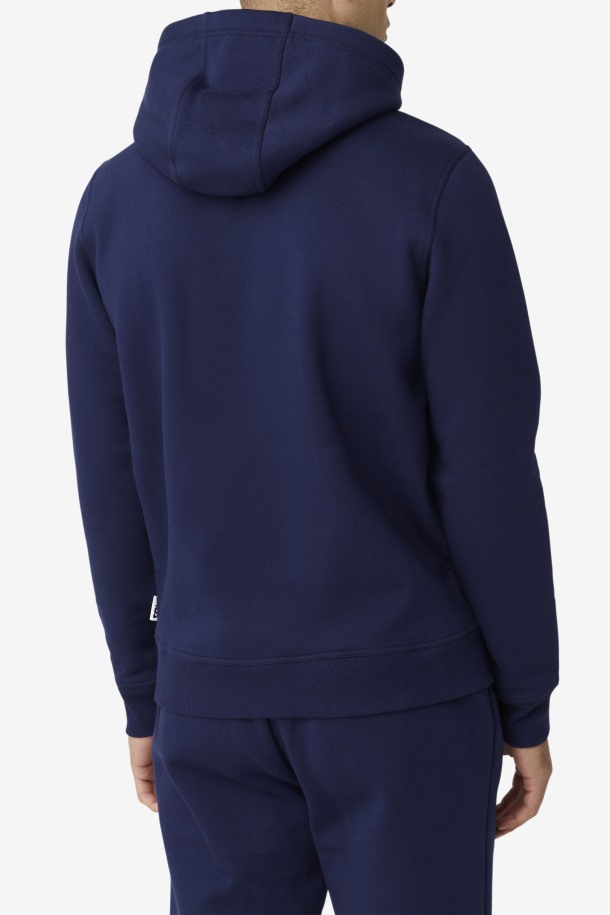 Queue Outlets Godfrey Sudadera Con Capucha Peacoat