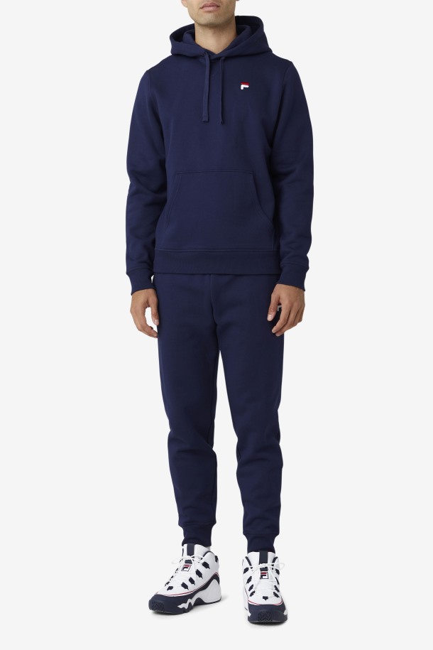 Queue Outlets Godfrey Sudadera Con Capucha Peacoat