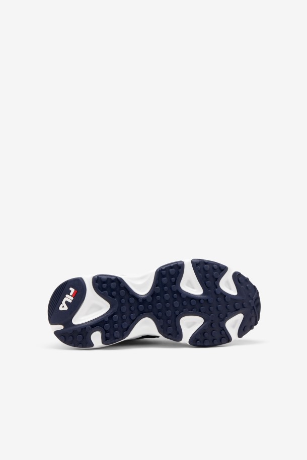 Fila Outlet Blanco/azul Marino/rojo Niño Grande Ray Tracer