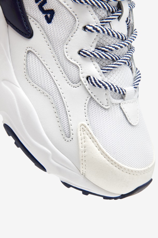 Fila Outlet Blanco/azul Marino/rojo Niño Grande Ray Tracer