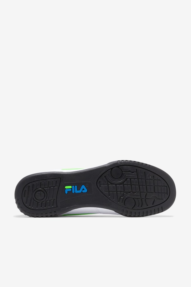 Blanco/verde/negro Zapatillas Fila Fitness Originales Hombre
