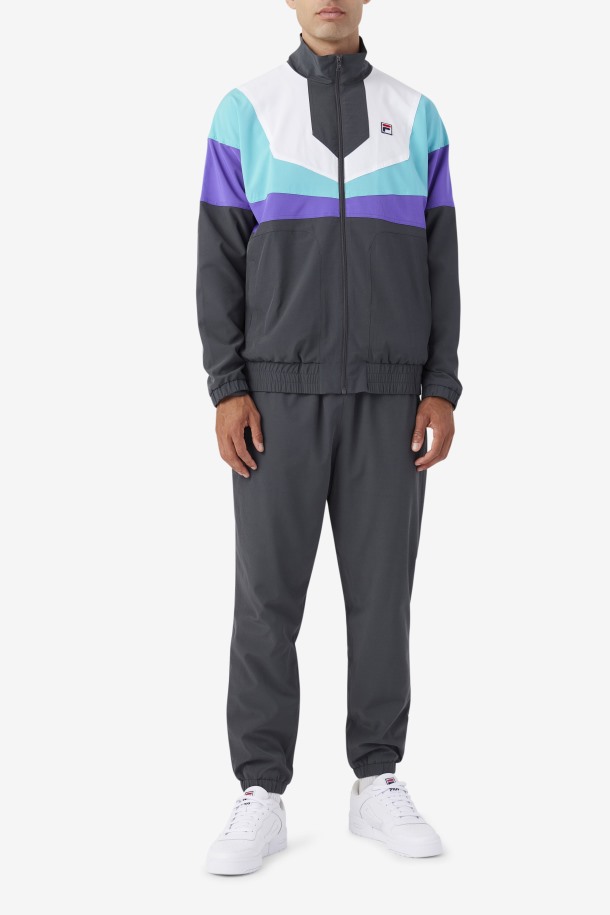 Pantalón De Chandal Amar De Fila Outlets Shadow/morado/cerámica/blanco