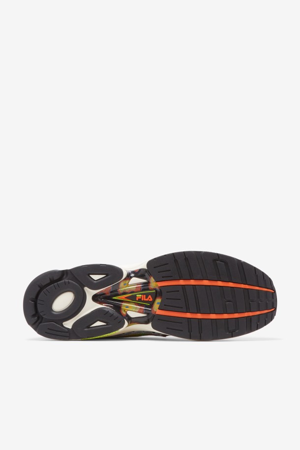 Negro/rojo Naranja/rojo Fila Outlets Hombre Archive Rjv