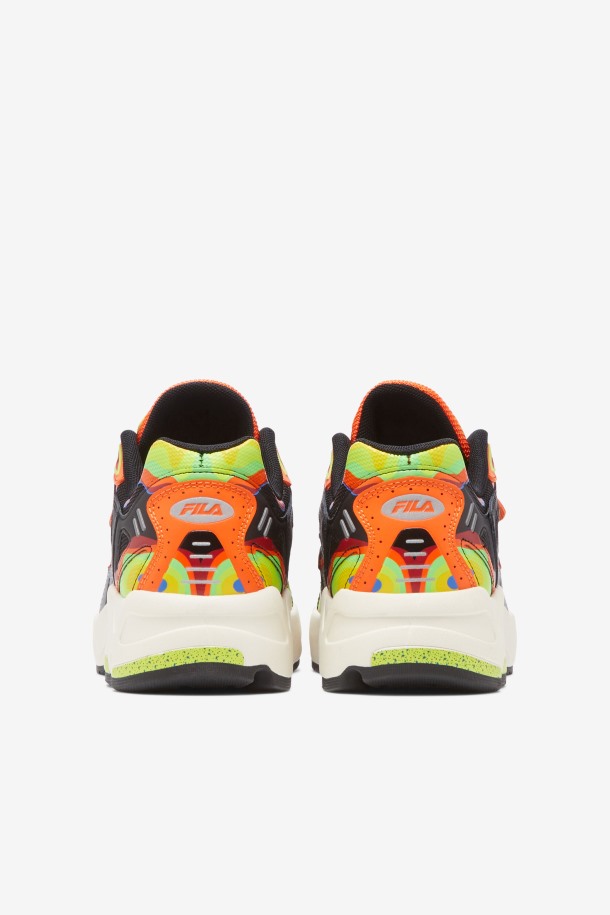 Negro/rojo Naranja/rojo Fila Outlets Hombre Archive Rjv