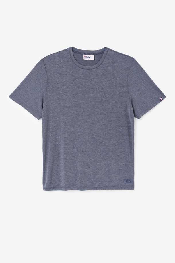 Camiseta De Cercanías India Ink Heather Fila Outlets
