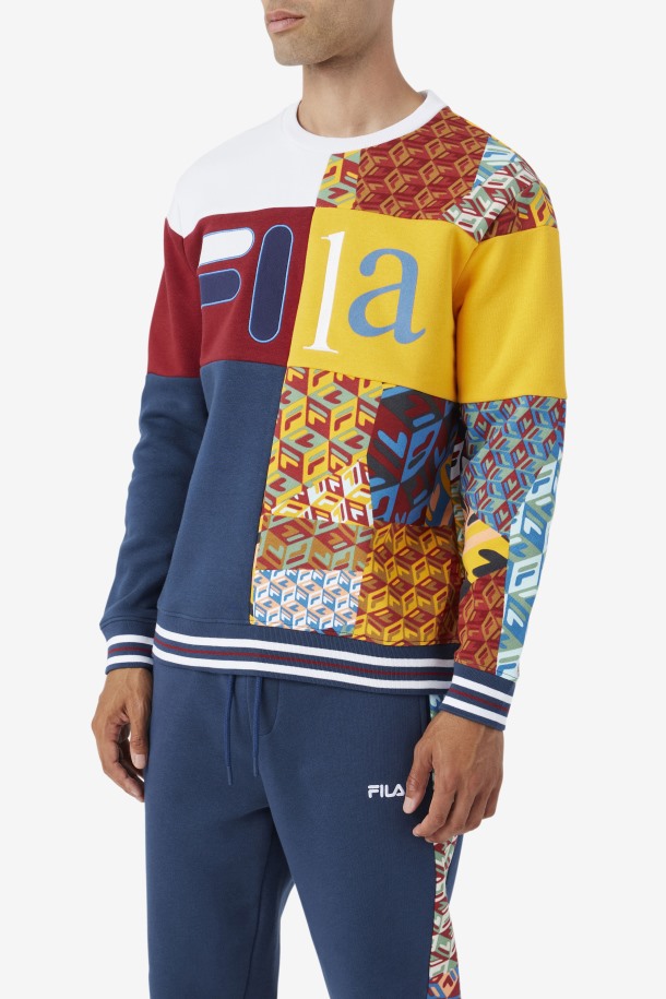Cola Puntos De Venta Hansi Sudadera Océano/ruibarbo/blanco