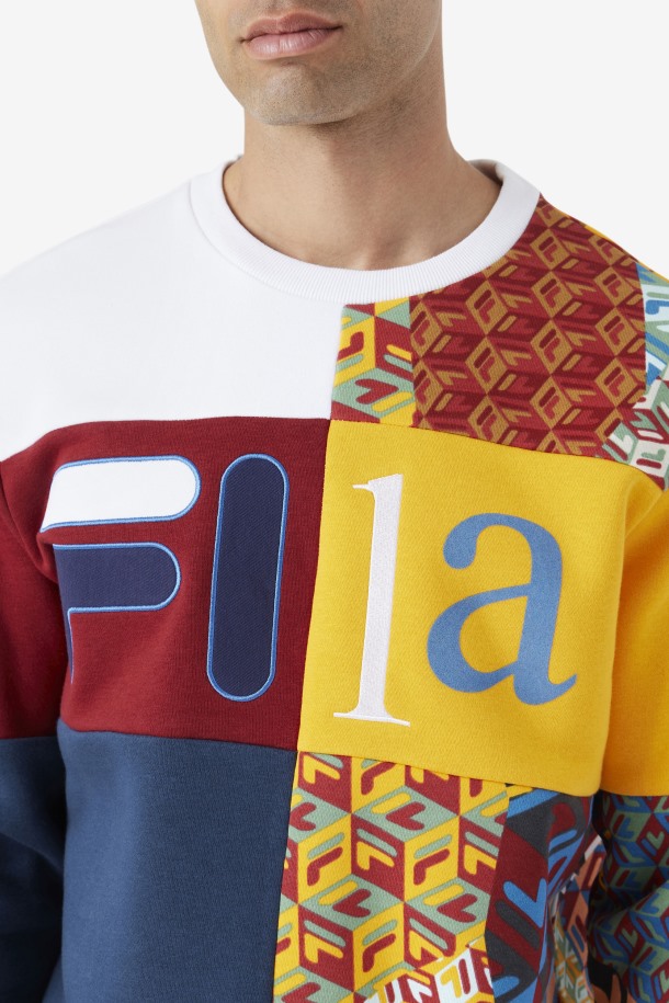 Cola Puntos De Venta Hansi Sudadera Océano/ruibarbo/blanco