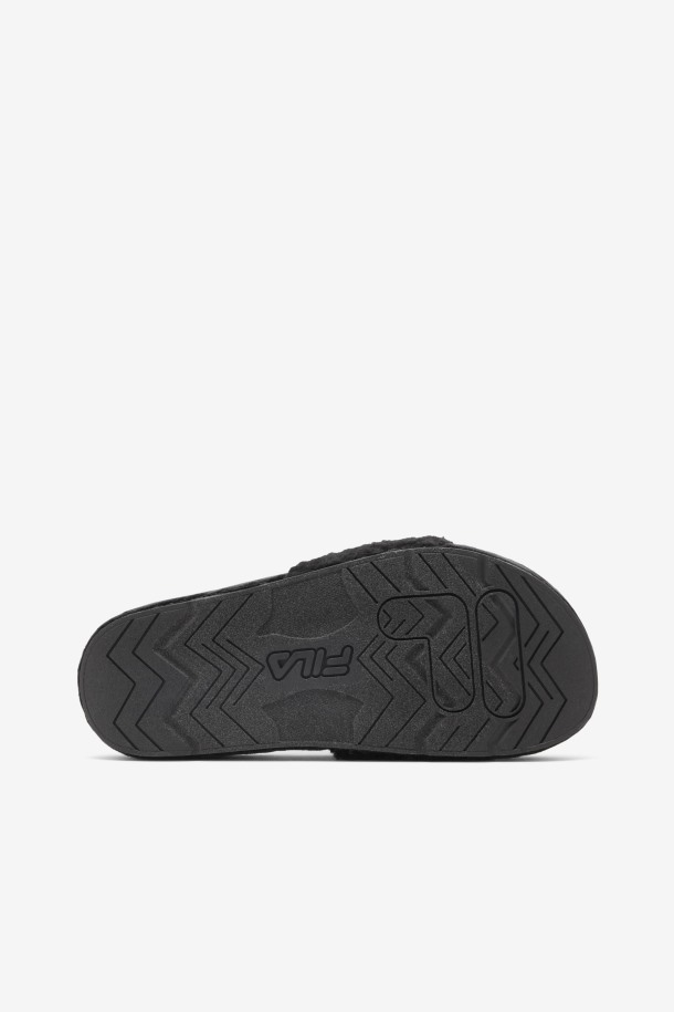 Fila Outlet Mujer Fuzzy Drifter Negro/rojo/blanco