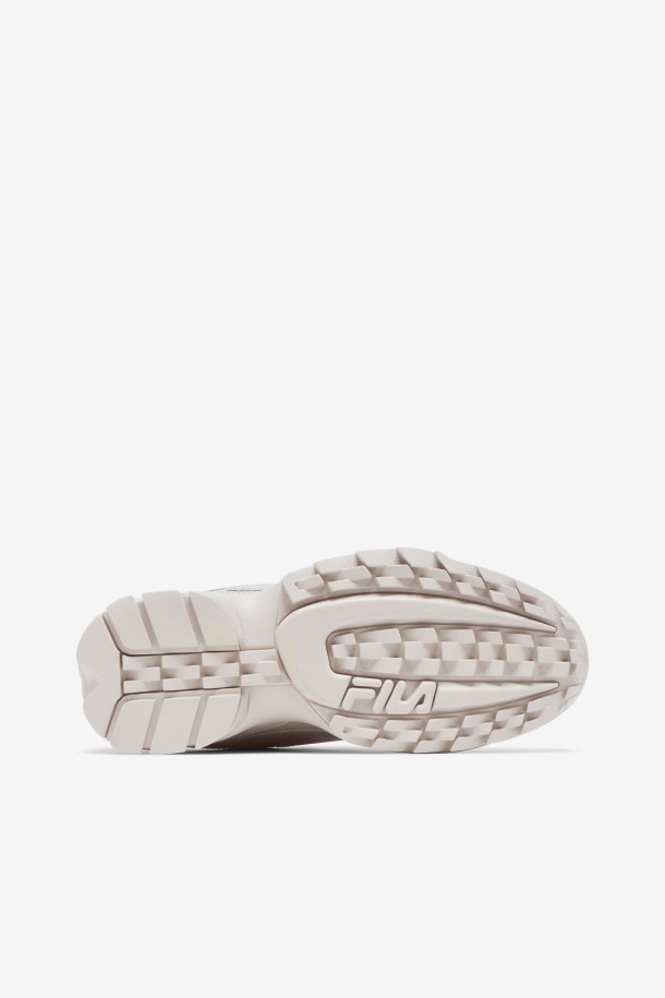 Zapatillas Fila Mujer Disruptor 2 Premium Plata Gris/blanco Arena